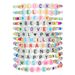 Bohemian Style Letter INS Colorful Rice Beads Beaded Bracelet Jewelry Diy Children's Bracelet Female Summer Luminous Bracelet_ipsvogv.com