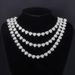 Hip hop Cuban chain three dimensional heart stitching necklace trendy street dance men and women with the same color clavicle chain bracelet_ipsvogv.com