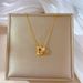 Unisex ring temperament personality minimalist wind furnace real gold necklace female ins clavicle chain_ipsvogv.com