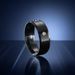Xiyin's New Fashionable Titanium Steel With Diamond Inlay And Personalized Men's Ring Bracelets_ipsvogv.com