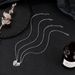 New Fashionable Personalized Best Friends Love Splicing And Necklace Accessories 2-piece Set_ipsvogv.com