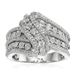 Cao Shi's New Creative With Female Personality Curve Swing Arm Design And Accessories, Full Diamond Boutique Ring_ipsvogv.com