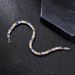 Hip Hop Style Full Diamond 12.5MM Wide Men's Cuban Chain Bracelet_ipsvogv.com