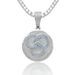 Pendants & Charms New Product Joint Small Cake Pendant Hip Hop Micro Inlaid Zircon Personality Rap Pendant Trendy Brand Accessories_ipsvogv.com