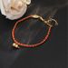 High Version Non Fading Gold Thickness 0.05+electrophoresis+throwing Number++4 "small Gourd Red Rope Bracelet_ipsvogv.com