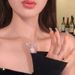 Sparkling Goose Egg Zircon Angel Wing Necklace For Women, With A Light Luxury Niche Temperament Design, High-end_ipsvogv.com