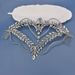 Elegant Bridal Hair Comb With Dual-Prong Design, Handcrafted Crystal Rhinestone Headpiece For Women, Perfect For Weddings And Special Occasions_ipsvogv.com