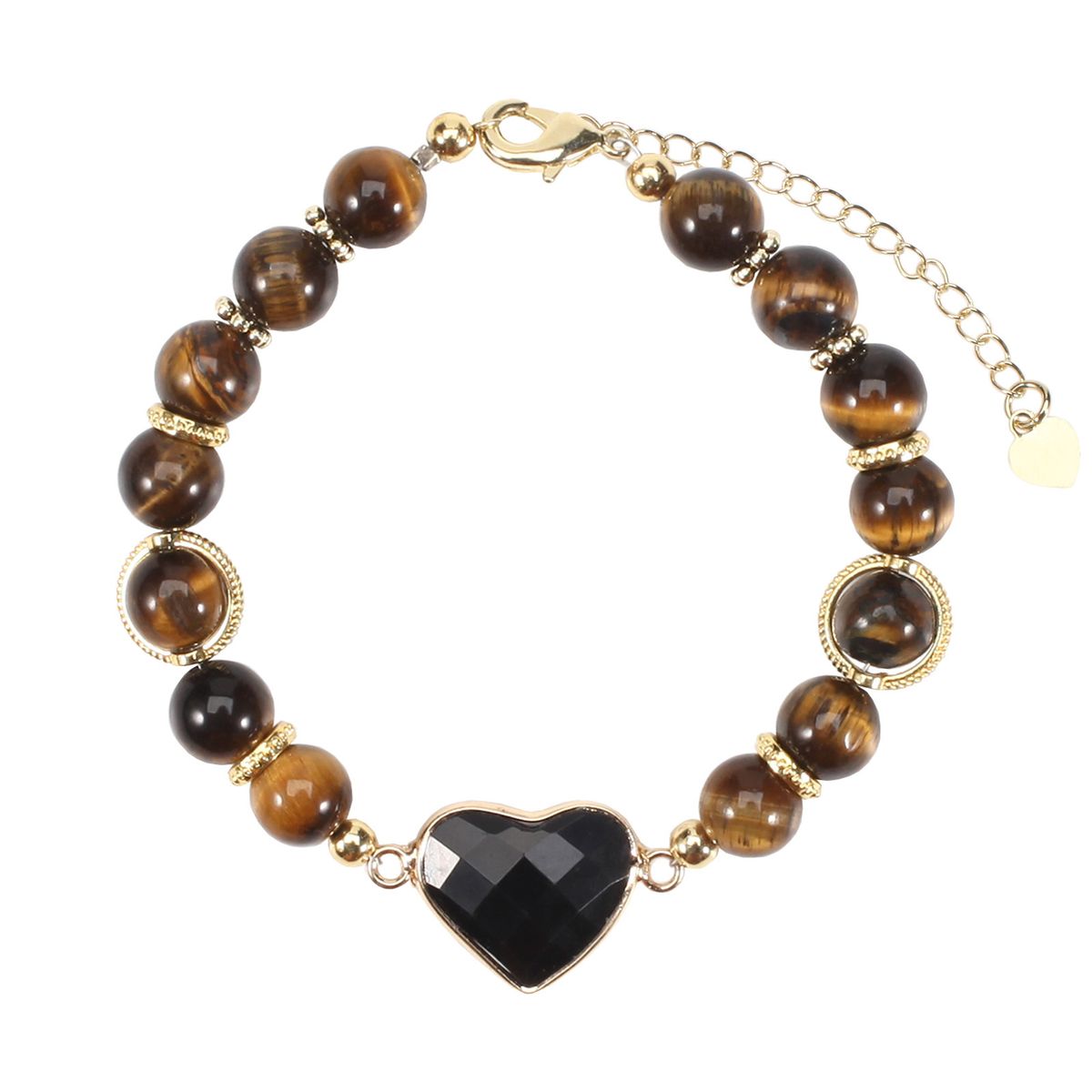 8cm Eye Love Natural Bracelet Female Simple Retro Tail Chain Adjustable_ipsvogv.com
