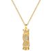 】 Dancing 【 Dragon Soaring Around The Column Fashionable Light Luxury Temperament Gorgeous Full Diamond Necklace Women's 【 】_ipsvogv.com
