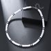 Bohemian Style Soft Clay Pieces Spliced With Wood Pieces Men's Necklace Versatile Black And White Spliced Soft Clay Necklace_ipsvogv.com