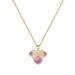 【 Titanium Steel 】 Necklace Earring Light Luxury Full Diamond Cat Bow Personalized Temperament Banquet Earrings Set_ipsvogv.com