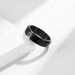 Men's Jewelry Simple Cross Rotatable Decompression Stainless Steel Ring To Relieve Anxiety Titanium Steel Hand Jewelry_ipsvogv.com