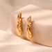 Women's Jewelry Bean Drop Pendant Earrings Light Luxury High End Design Metal Fashion Temperament Earrings_ipsvogv.com