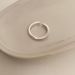Minimalist Pearl Jewelry With An Open Facing Plain Girls' Ins Style Food Ring, Tail Ring_ipsvogv.com