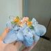 Women’s Jewelry Set Fashion Blue Super Fairy Retro Chiffon Flower Tassel Earrings Earrings Advanced Exaggerated Niche Temperament Holiday Earrings_ipsvogv.com
