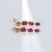 Designer Style Personalized Red Agate Earrings Insect Design High Grade S925 Silver Natural Gemstone Earrings_ipsvogv.com