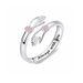 Embrace Diamond With Both Hands, Female Creative Love Embrace, Adjustable Opening Ring Warm Gift_ipsvogv.com
