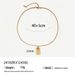 tarot necklace women's fashion inlaid zircon pendant popular light luxury ins sweater chain clavicle chain_ipsvogv.com