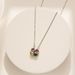 Titanium Steel Micro Inlaid Colorful Openable Clover Pendant Necklace For Women In South Korea, Small And Minimalist,_ipsvogv.com