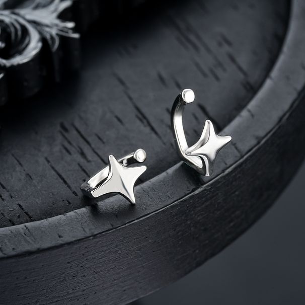 Fashionable Four Cornered With Male Personality Unique Design, Cool Stylish Street Style, Compact And Star Shaped Bone_ipsvogv.com