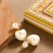 Korean Version Sweet Elegant Fairy Style Love Pendant Pearl For Women, Simple And Cute, High-end Silver Needle Earrings_ipsvogv.com