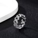 New personalized alloy ring unisex diamond jewelry luxury style fashion niche jewelry_ipsvogv.com