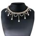 Sparkling diamond high end necklace clavicle chain choker fashionable and simple necklace_ipsvogv.com
