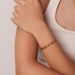 INS New Women's Fashion Versatile Gold Plated Stainless Steel Jewelry O-shaped Dot Handmade Bracelet_ipsvogv.com