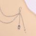 Personalized And Versatile Jewelry, Metal Skull Head Key Pendant, Double-layer Pants Chain, Hip-hop Denim Accessories_ipsvogv.com