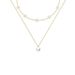 New Pearl Flower Pendant Necklace With Layered Beads And Collarbone Chain, Elegant Small Fragrance Series_ipsvogv.com