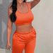 Women's Clothing fashion sleeveless vest slim hip suit tube top backless casual two piece suit_ipsvogv.com