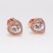 Rose Gold New Noble Heart Earrings Full Diamond Fashion Temperament Retro Heart Shaped Earrings Female Gift_ipsvogv.com