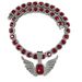 Men’s Jewelry Set Fashion Light Luxury Niche Men And Women Fashion Angel Wing Pendant Ins Wings Pendant Emerald Hip Hop Rock Candy Cuban Chain_ipsvogv.com