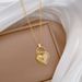 】 Flower 【 Love Light Luxury Charm Gorgeous Full Diamond Necklace Women's Versatile Clavicle Titanium Steel Chain 【 】_ipsvogv.com