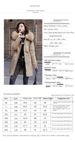 Women's Clothing women's cotton padded coats mid length large fur collar plus velvet cotton padded jackets down cotton padded jackets cotton jackets_ipsvogv.com