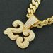 Cool Full Number 23 Pendant Necklace for Men's Hip Hop Personalized Bubble Bar Dressing with Diamond Cuban Chains_ipsvogv.com