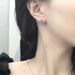 Temperament Girl Pink Zircon Ring Female Niche Design High End Sweet Cool Wind Lava Irregular Love Set_ipsvogv.com