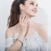 Fashionable High End Atmospheric Color Preserving Diamond White Crystal AAA Zircon Bracelet For Women Anti Allergic Hand Jewelry_ipsvogv.com