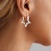 Trend Earrings, Star Style, High-end Earrings, Simple Atmosphere, Exquisite Cold Wind, Cross-border Five-pointed Star Earrings_ipsvogv.com