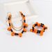 Halloween Skull Beaded Necklace Personality Funny Splicing Color Necklace_ipsvogv.com
