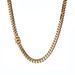 Men's Jewelry K Gold Cuban Chain Dragon Head Buckle Necklace Stainless Steel Titanium Steel Encryption_ipsvogv.com