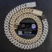 moissanite Necklace Cuban K Chain 20mm 4 Row Full Dia Ice Out Vvs Pass Dias Tester Stainless Steel Plating_ipsvogv.com