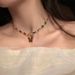 1705 Positive Reviews Zircon Butterfly ! Colored Necklace For Women, Light Luxury, Niche Design, Internet Celebrity,_ipsvogv.com