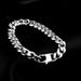 Trendy 10mm Cuban Titanium Steel Hot Selling Hip Hop Personality Versatile Fashion Men's Bracelet_ipsvogv.com