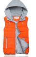 Women's Clothing candy color down cotton vest large size women's hooded cotton vest factory direct sales_ipsvogv.com