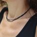2025 New Arrivals Fashion Boho Vintage Simple Black Rice Bead Chain Necklace For Women Female Multilevel Y2K Ethnic Style Choker Jewelry_ipsvogv.com