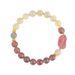 Natural Yellow Hair Strawberry Crystal Pixiu Peach Blossom Niche New Chinese Style Women's Bracelet Jewelry_ipsvogv.com