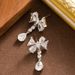 Light Luxury Exquisite Internet Celebrity Style Small Fresh Diamond Inlaid Zircon Tassel With Feminine Temperament_ipsvogv.com