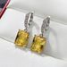 Cao Shi's Hot Selling New Simple Large Zircon Women's Versatile And Earrings Ornaments_ipsvogv.com