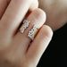 Cao Shi's Hot Selling Handwear Luxury Micro Set Zircon Gold Plated Universal Ring for Men and Women Wedding Party Ring_ipsvogv.com